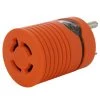 AC Connectors Adapter RV 30 Amp TT-30P Plug to 20 Amp 125/250-Volt L14-20R Female (2-Hots Bridged) Adapter by AC WORKS -AC WORKS Shop orange ac works plug adapters adttl1420 64 1000