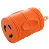 AC Connectors Generator Adapter RV 30A TT-30P to L5-20R 20A 3-Prong Locking Connector by AC WORKS 1 AC Connectors Generator Adapter RV 30A TT-30P to L5-20R 20A 3-Prong Locking Connector by AC WORKS -AC WORKS Shop orange ac works plug adapters adttl520 64 1000