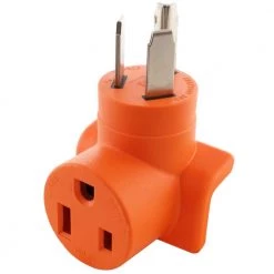 AC Connectors NEMA 10-30 3-Prong Dryer Plug to 6-50 Welder Adapter by AC WORKS