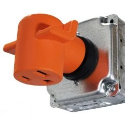 50 Amp Welder Outlet 10-50 Plug to 50 Amp 6-50 Welder Adapter by AC WORKS -AC WORKS Shop orange ac works plug adapters wd1050650 31 1000