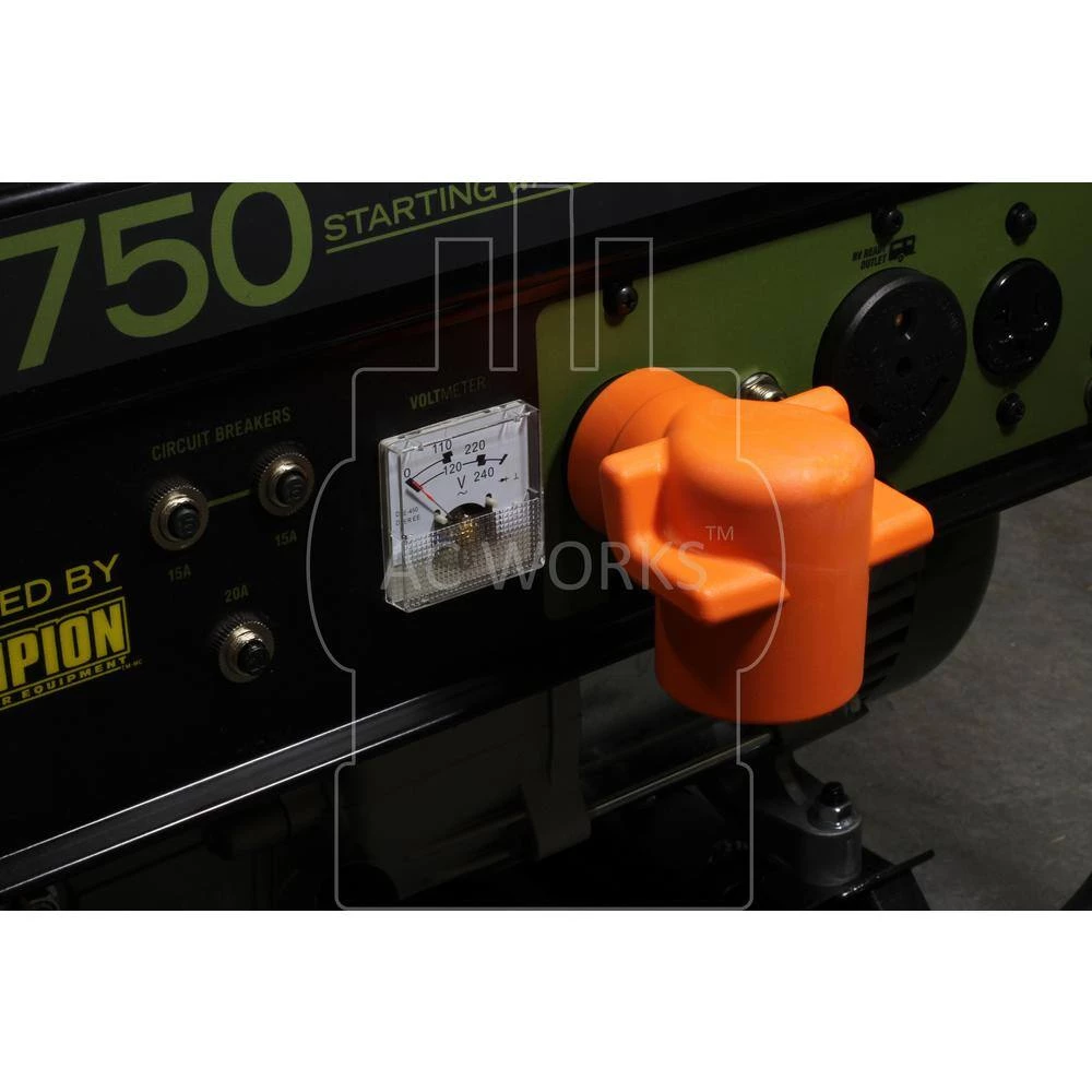 30 Amp 4-Prong L14-30P 30 Amp Generator Locking Plug to 10-50R 50 Amp 125-Volt/250-Volt Welder Adapter by AC WORKS 8 30 Amp 4-Prong L14-30P 30 Amp Generator Locking Plug to 10-50R 50 Amp 125-Volt/250-Volt Welder Adapter by AC WORKS - Image 6