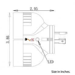 Generator V-Duo Outlet Splitter L5-30P 30 Amp 3-Prong Locking Plug to (2) L5-30R Locking Female by AC WORKS 12 Generator V-Duo Outlet Splitter L5-30P 30 Amp 3-Prong Locking Plug to (2) L5-30R Locking Female by AC WORKS -AC WORKS Shop orange black ac works plug adapters advl530l530 44 1000