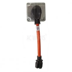10/3 STW 1 ft. 14-30P 30 Amp 4-Prong Dryer Plug to 6-15/20R 20 Amp 250-Volt T Blade Connector by AC WORKS -AC WORKS Shop orange black ac works plug adapters s1430620 012 31 1000