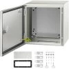 Electrical Box 12 in. x 12 in. x 8 in. NEMA 4X Steel Enclosure Box Outdoor and Indoor Use Electrical Junction Box, Gray by VEVOR 1 Electrical Box 12 in. x 12 in. x 8 in. NEMA 4X Steel Enclosure Box Outdoor and Indoor Use Electrical Junction Box, Gray by VEVOR -AC WORKS Shop vevor boxes brackets dqxjstcfs30x30x20v0 64 1000