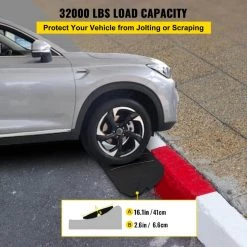 47.2 in. x 16.1 in. x 2.6 in. Speed Bump 1-Channel Cable Protectors Rubber Driveway Ramps, 2-Pack by VEVOR 14 47.2 in. x 16.1 in. x 2.6 in. Speed Bump 1-Channel Cable Protectors Rubber Driveway Ramps, 2-Pack by VEVOR -AC WORKS Shop vevor cable organizers gxbjtlypdy247yn8bv0 4f 1000