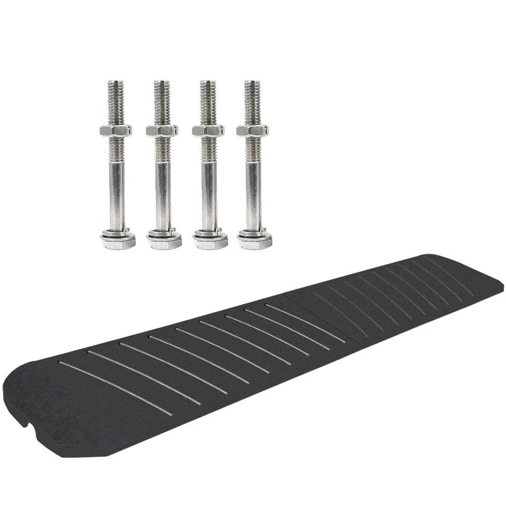 47.2 in. x 16.1 in. x 2.6 in. Speed Bump 1-Channel Cable Protectors Rubber Driveway Ramps, 2-Pack by VEVOR 3 47.2 in. x 16.1 in. x 2.6 in. Speed Bump 1-Channel Cable Protectors Rubber Driveway Ramps, 2-Pack by VEVOR