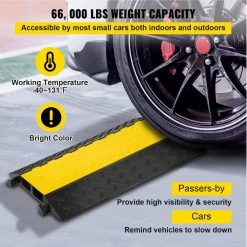 37.4in. x 22.6in. x 3.5in. Cable Organizer 2-Channel Speed Bump 22,000 lbs. Load Clamshell Cable Protectors Ramp, 1-Pack by VEVOR 13 37.4in. x 22.6in. x 3.5in. Cable Organizer 2-Channel Speed Bump 22,000 lbs. Load Clamshell Cable Protectors Ramp, 1-Pack by VEVOR -AC WORKS Shop vevor cable organizers lcgxb000000000001v0 1f 1000