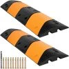 40.2 in. x 11.8 in. x 2.4 in. Cable Organizers 2-Channel Speed Bump 22,000 lbs. Load Cable Protectors Ramps, 2-Pack by VEVOR -AC WORKS Shop vevor cable organizers yczdlcg402pcs1s6rv0 64 1000