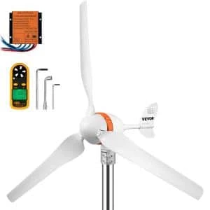 Wind Turbine Generator 400-Watt 12-Volt/AC Wind Turbine Kit 3 Blades Wind Power Generator with MPPT Controller by VEVOR 6 Wind Turbine Generator 400-Watt 12-Volt/AC Wind Turbine Kit 3 Blades Wind Power Generator with MPPT Controller by VEVOR -AC WORKS Shop vevor home wind turbines yflfdjkzqfsyssf0cv0 64 1000