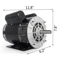 3 HP Electric Motor Single Phase AC Motor 3450 RPM 60 Hz 56 Frame SPL Rot-CCW Air Compressor Motor, 115/230 Volt by VEVOR 16 3 HP Electric Motor Single Phase AC Motor 3450 RPM 60 Hz 56 Frame SPL Rot-CCW Air Compressor Motor, 115/230 Volt by VEVOR -AC WORKS Shop vevor motor parts accessories djcm0325600000001v6 76 1000