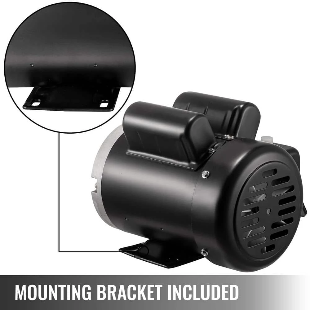 1.5 HP Electric Motor 3450 RPM Reversible Single Phase 56C Frame 5/8 in. Shaft Diameter Air Compressor Motor by VEVOR 7 1.5 HP Electric Motor 3450 RPM Reversible Single Phase 56C Frame 5/8 in. Shaft Diameter Air Compressor Motor by VEVOR - Image 5