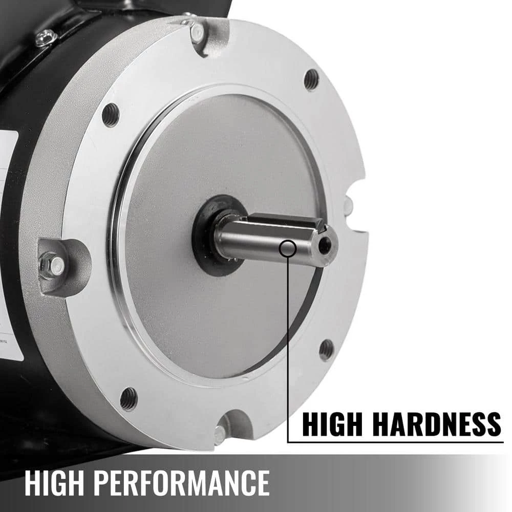 1.5 HP Electric Motor 3450 RPM Reversible Single Phase 56C Frame 5/8 in. Shaft Diameter Air Compressor Motor by VEVOR 5 1.5 HP Electric Motor 3450 RPM Reversible Single Phase 56C Frame 5/8 in. Shaft Diameter Air Compressor Motor by VEVOR - Image 3