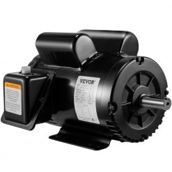 5 HP Electric Compressor Motor 3450 RPM 143 T/56 T Frame Single Phase 7/8 in. Shaft Diameter Air Compressor Motor by VEVOR