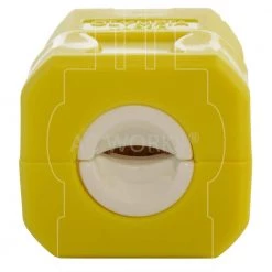 15 Amp 125-Volt NEMA 5-15P Square Household Plug with UL, C-UL Approval by AC WORKS -AC WORKS Shop yellow ac works electrical plugs connectors asq515p yw 1f 1000